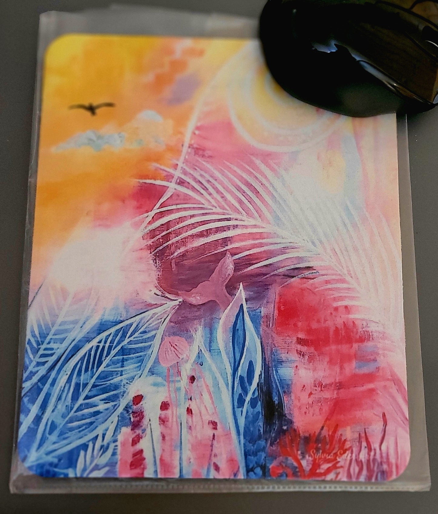 Alfombrilla de ratón 'Bienaventuranza eterna', 18x22cm