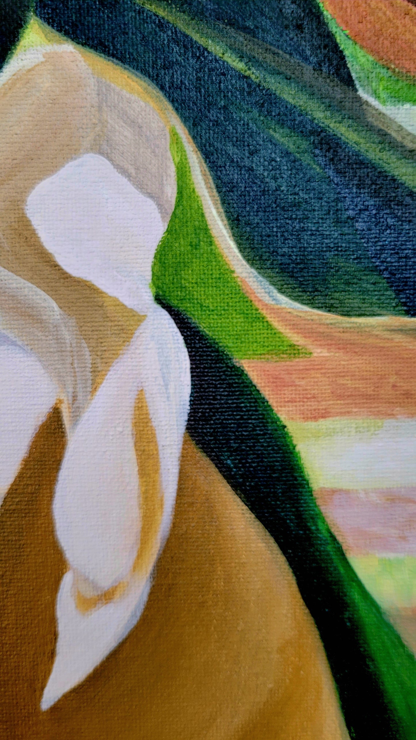 Magnolia on Oak Ridge Road, 50x40 cm (20x15 in)