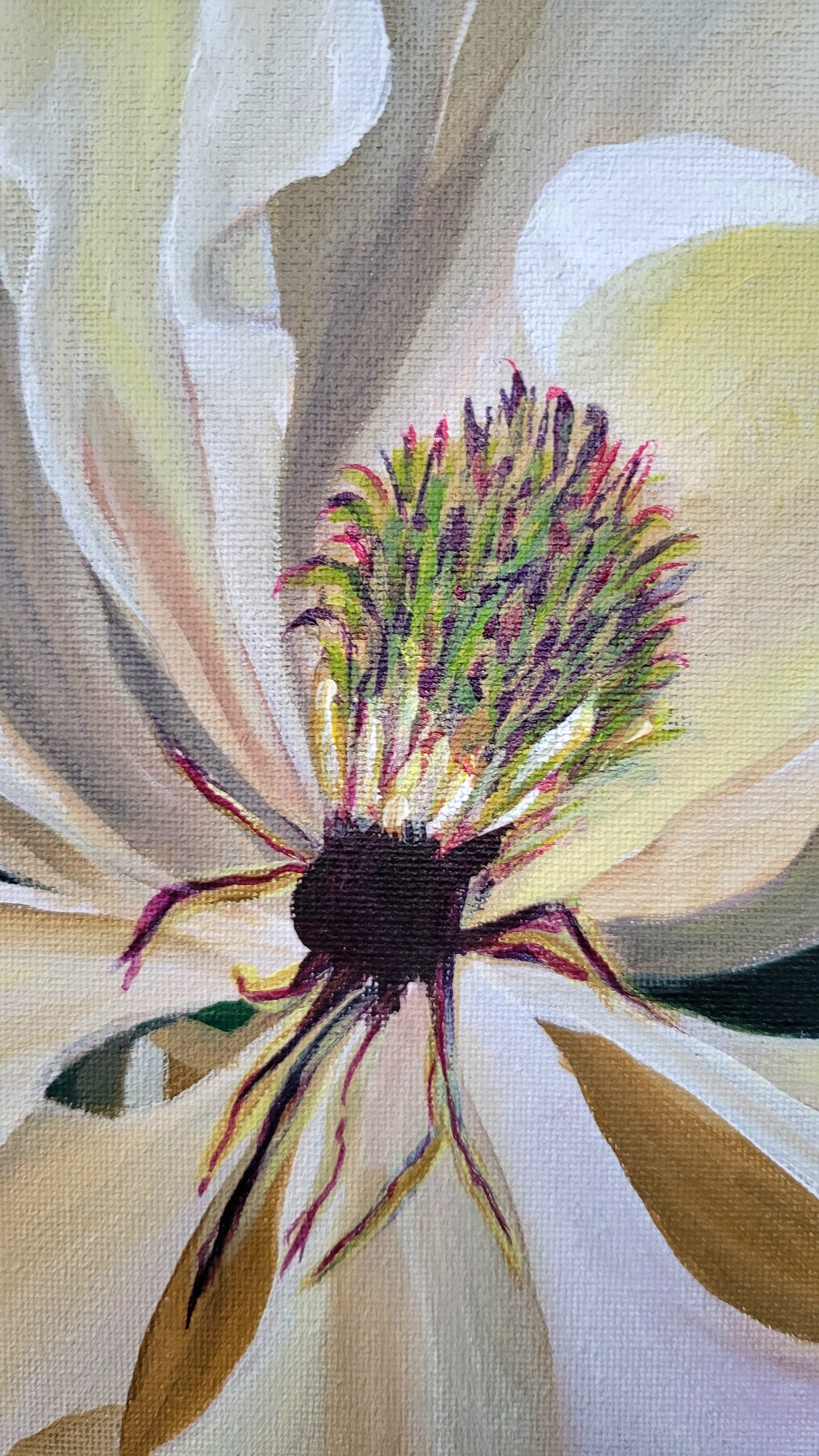 Magnolia on Oak Ridge Road, 50x40 cm (20x15 in)