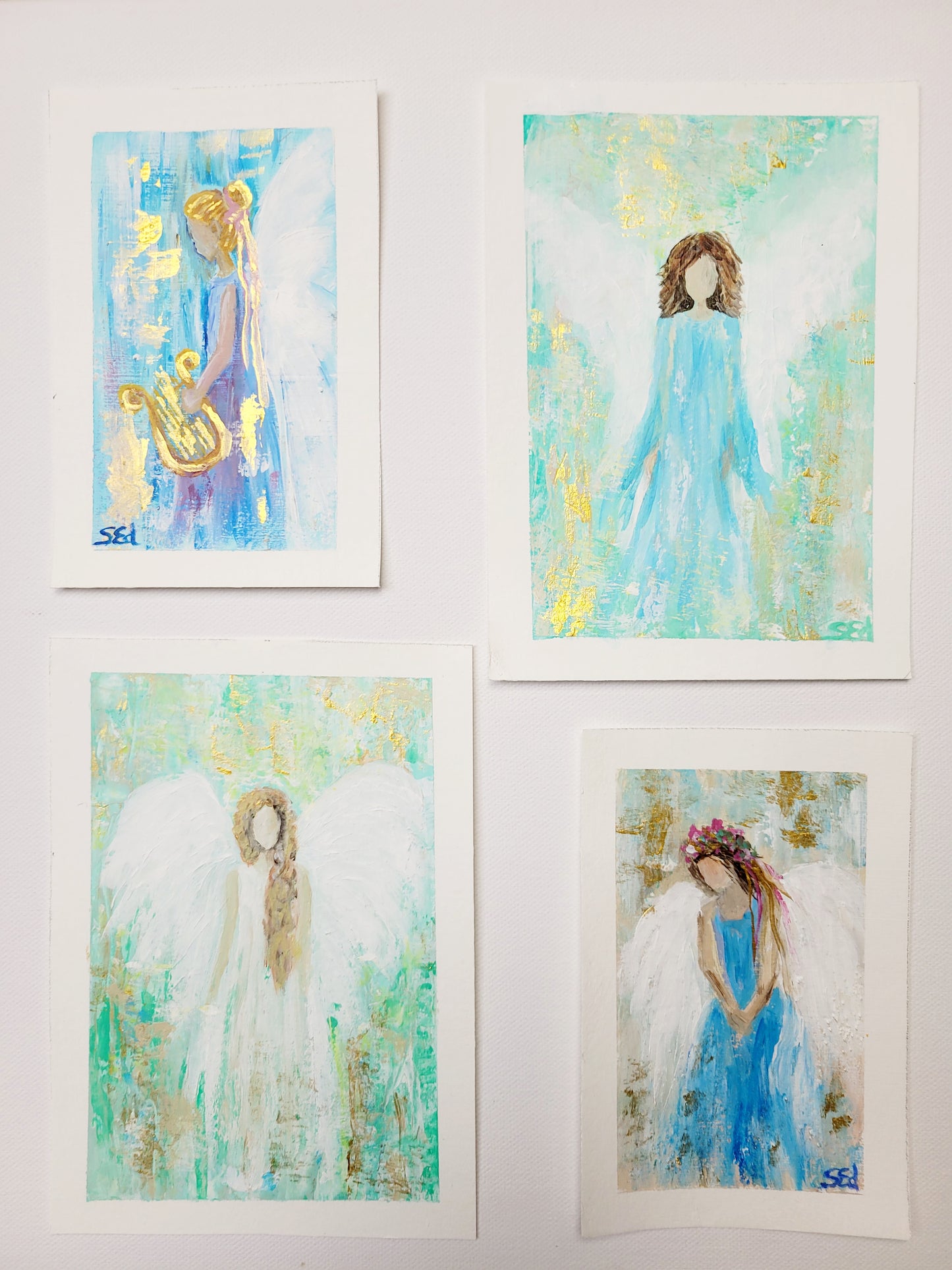 Christmas Angels 1-6, 10x15cm und 13x18cm
