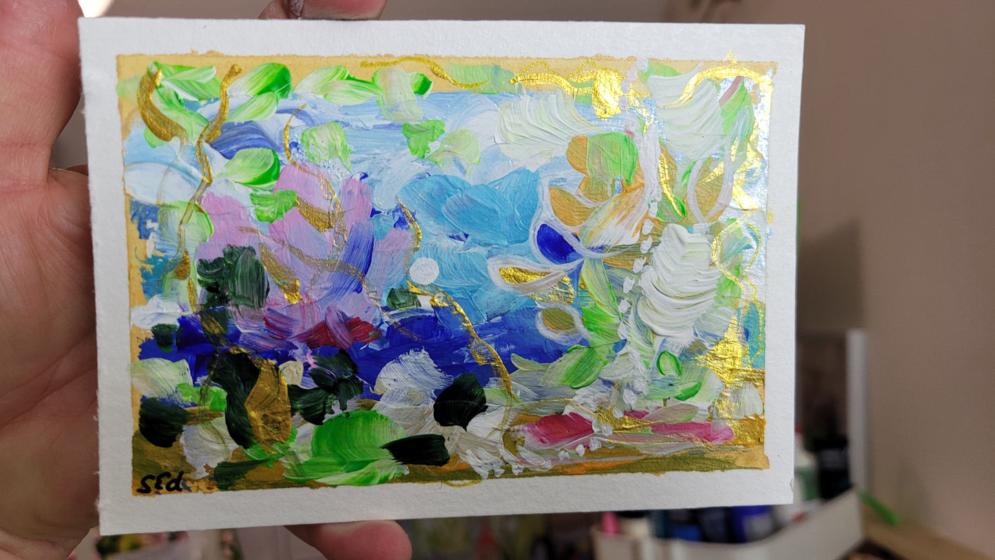 Konfetti land I, ca. 10x15cm