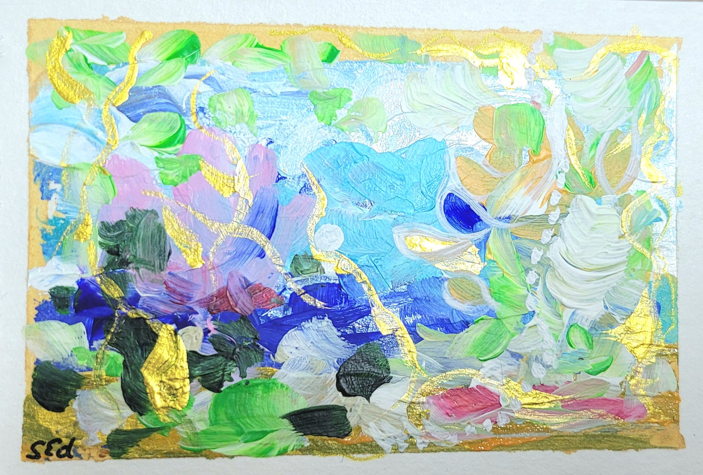 Konfetti land I, ca. 10x15cm