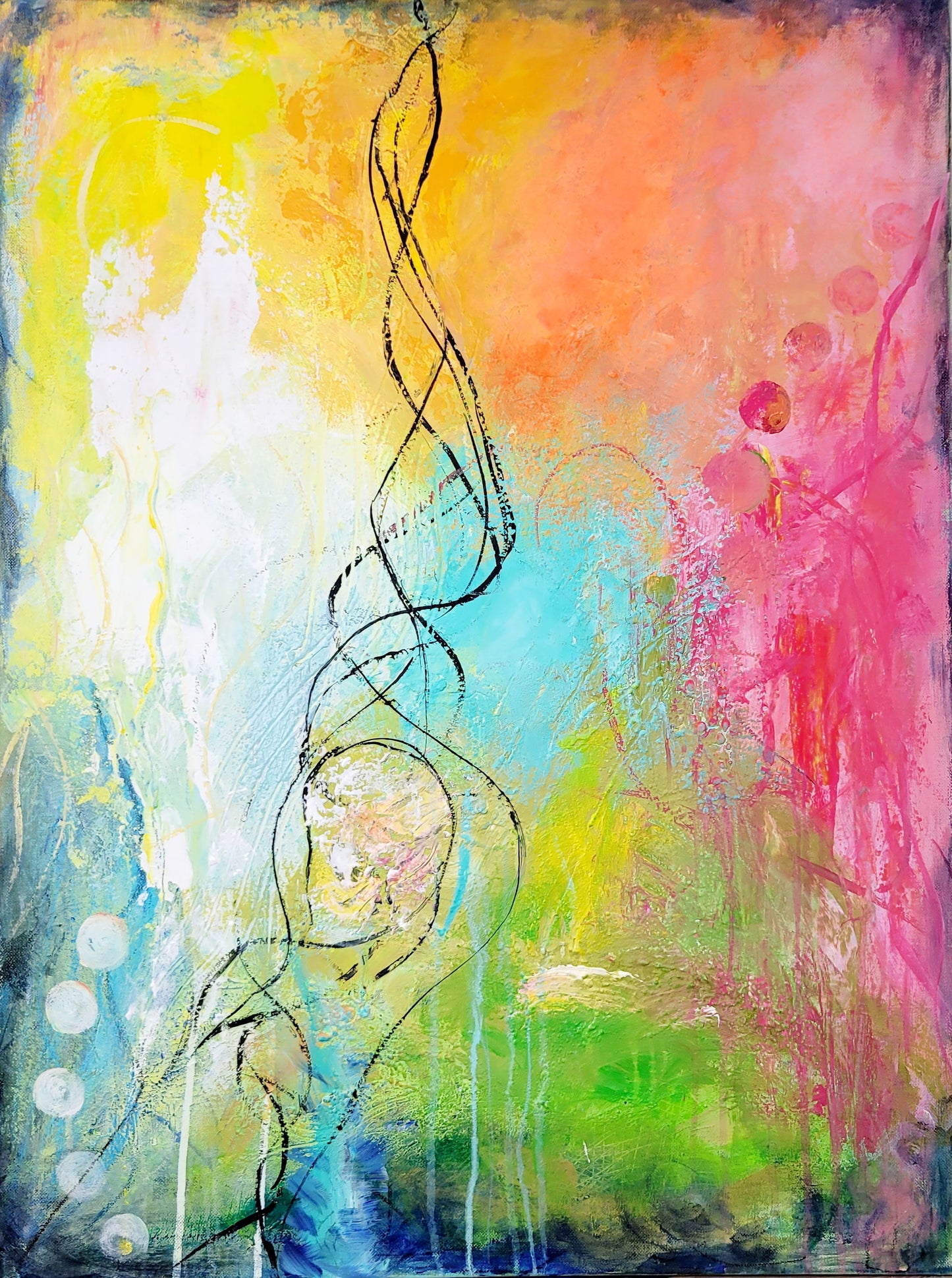 It is what you think it is, 80x60cm