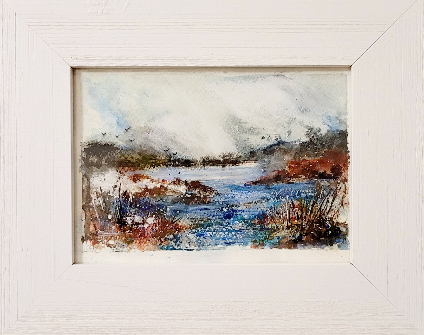 Watercolor ´In the moors´, 15x21 cm