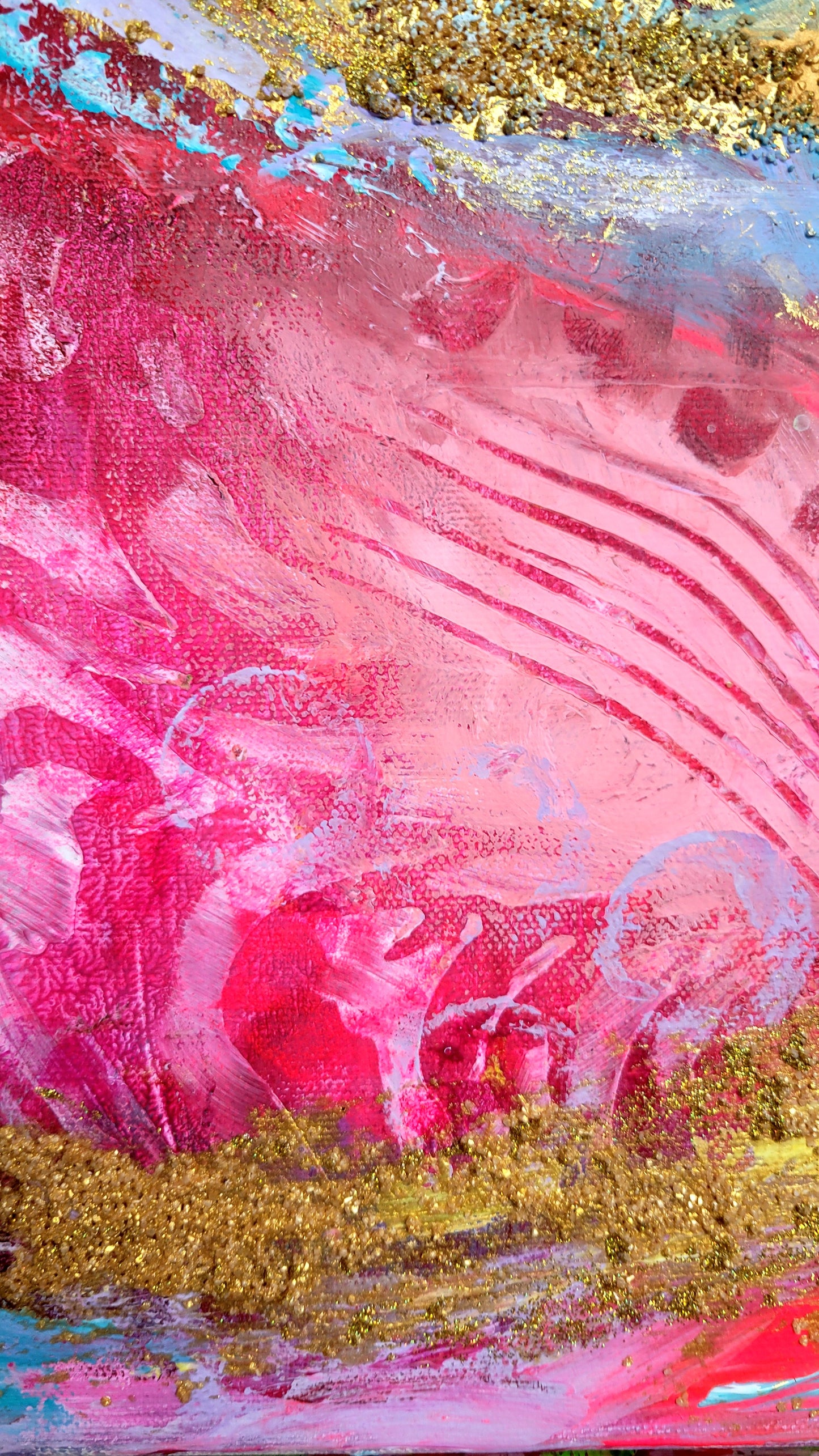 Pure stream of joy, 70x50cm