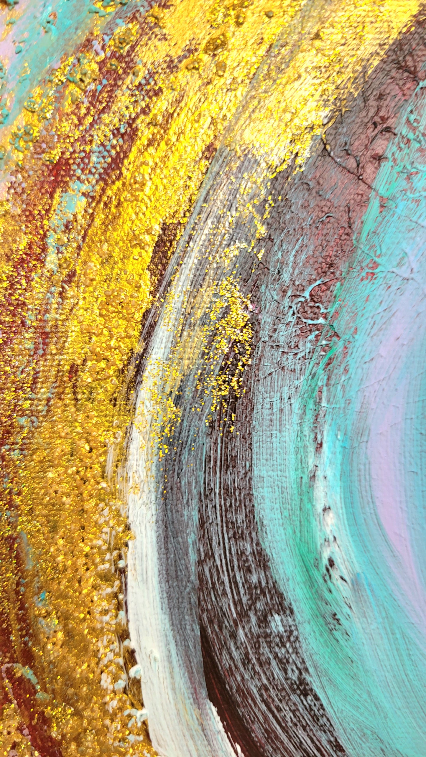 Pure stream of joy, 70x50cm