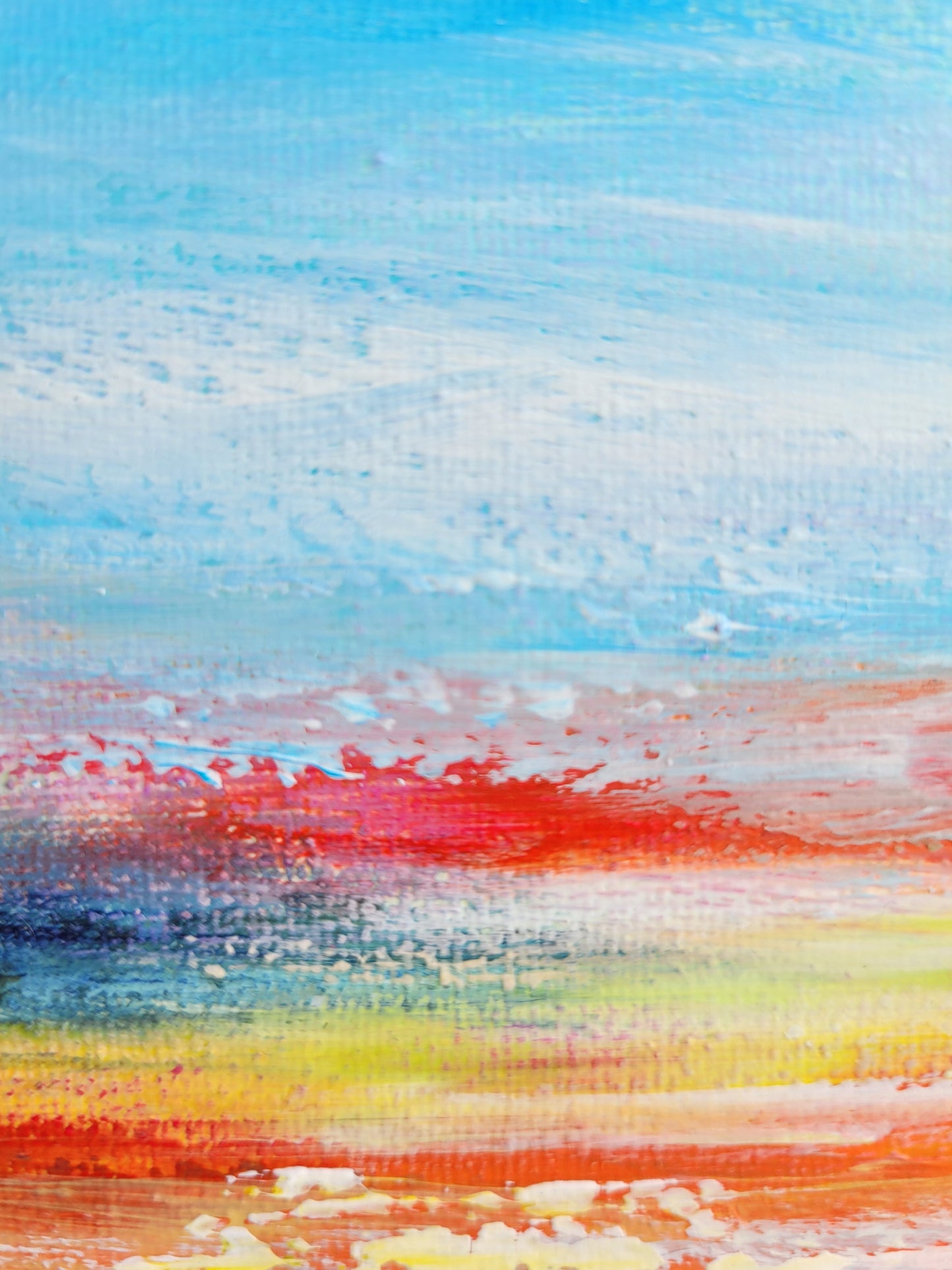 ´Poppy field´, 30x30 cm