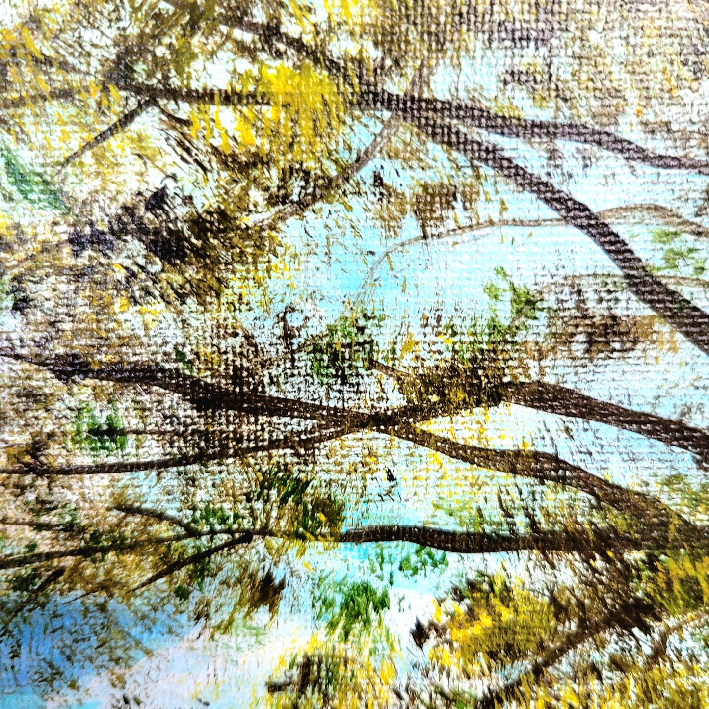 ´Childhood memories´, (Eifeler landscape III) 30x30cm