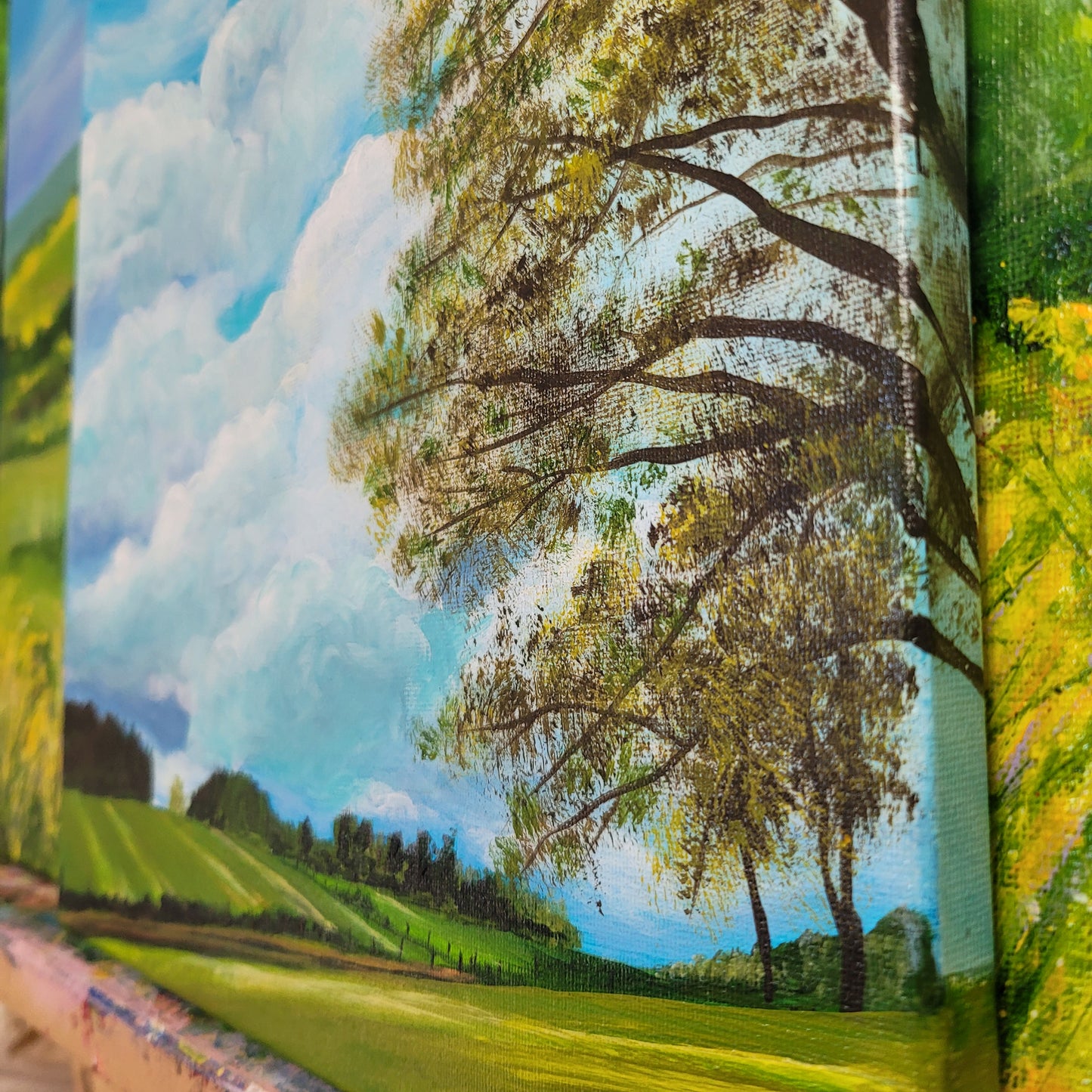 ´Childhood memories´, (Eifeler landscape III) 30x30cm