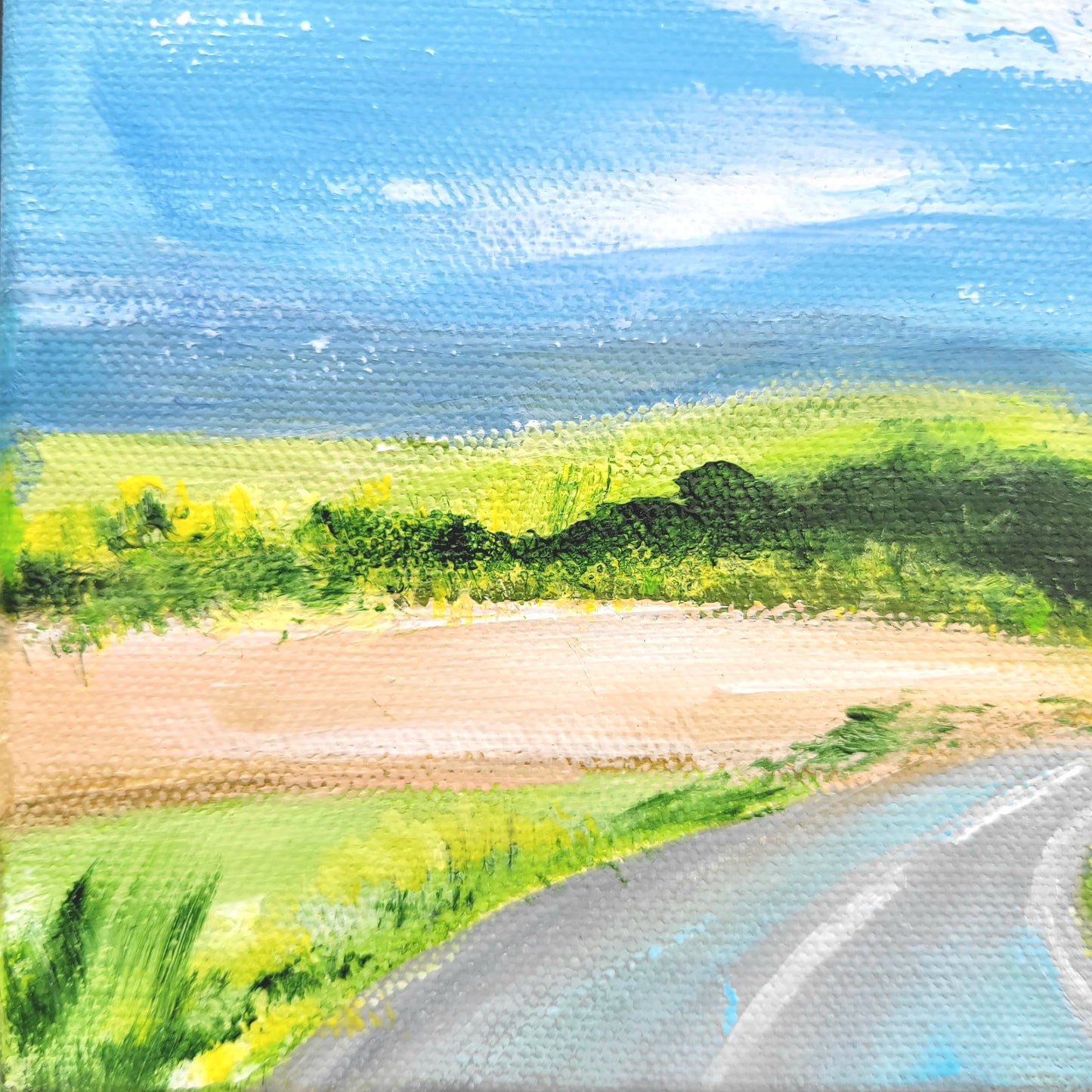 Von der Nürburg nach Blankenheim, 30x30cm