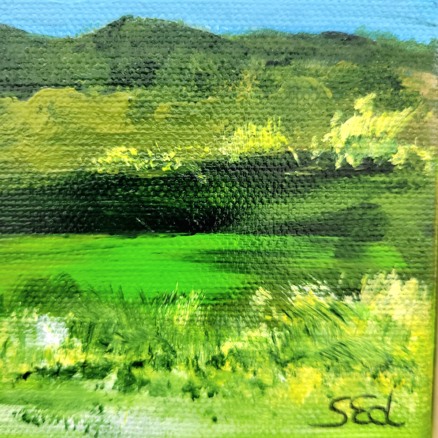 Von der Nürburg nach Blankenheim, 30x30cm