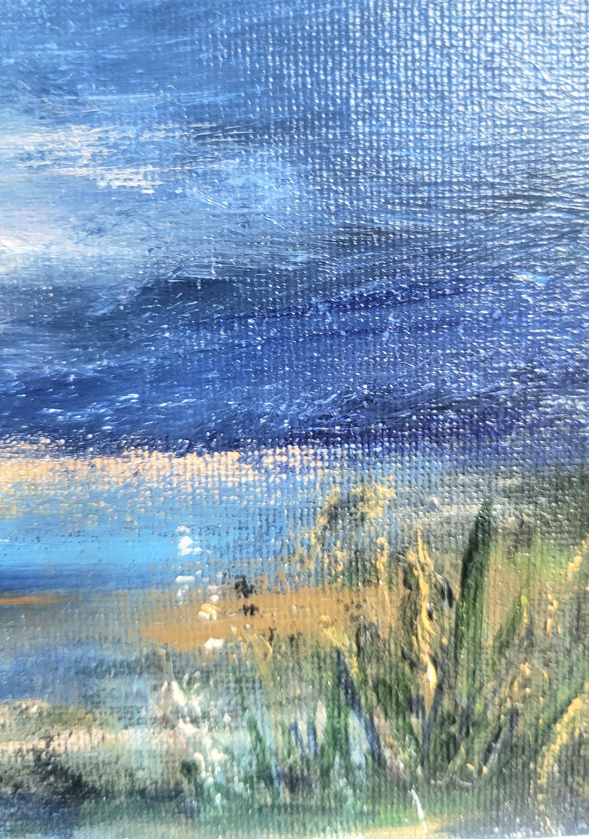 Seascape, 40x40 cm