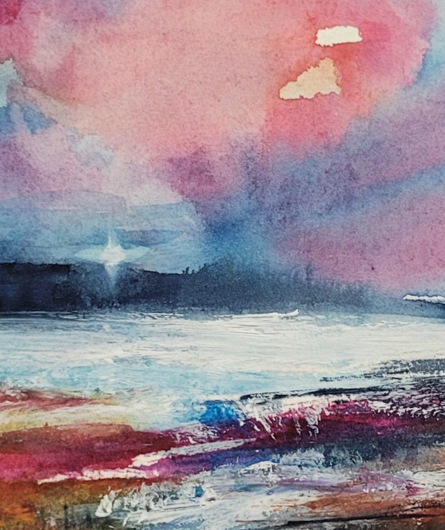 Aquarell´Sunset Vibes II´