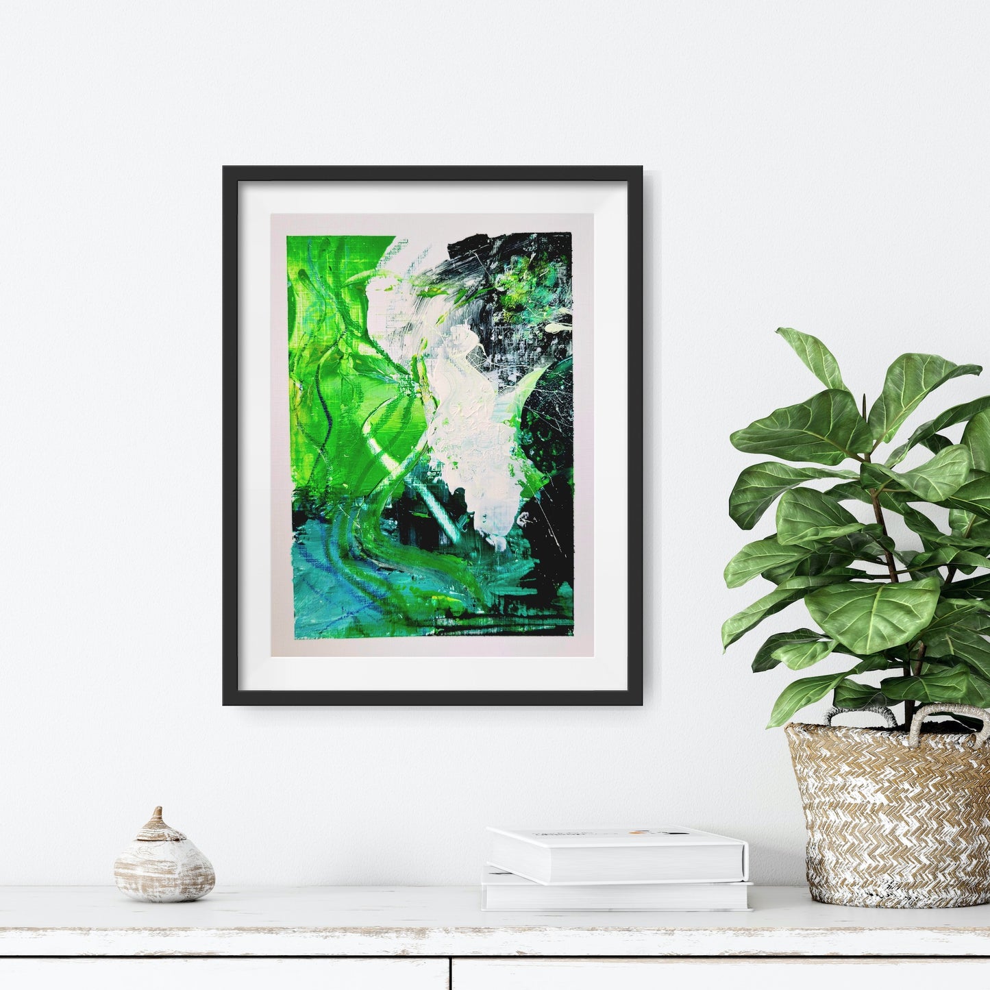 Green ecstasy VI, 18x13 cm