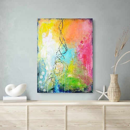 It is what you think it is, 80x60cm