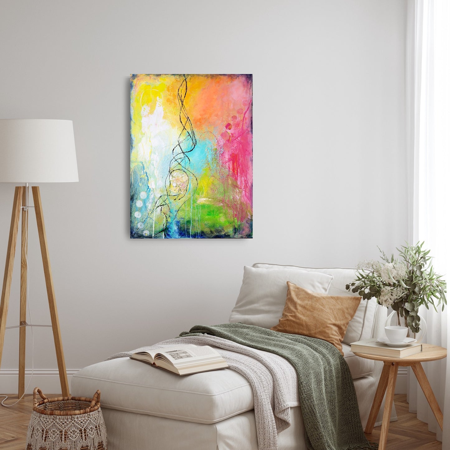 It is what you think it is, 80x60cm