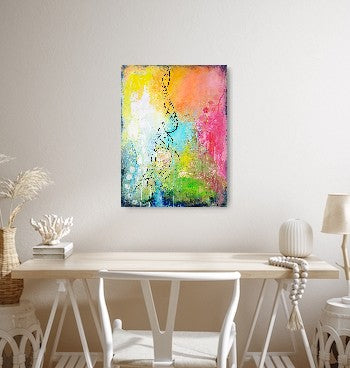 It is what you think it is, 80x60cm