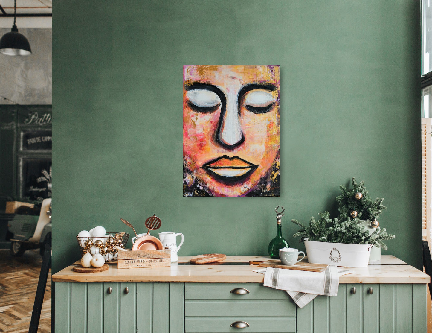 Peace is all we need, 60x40cm