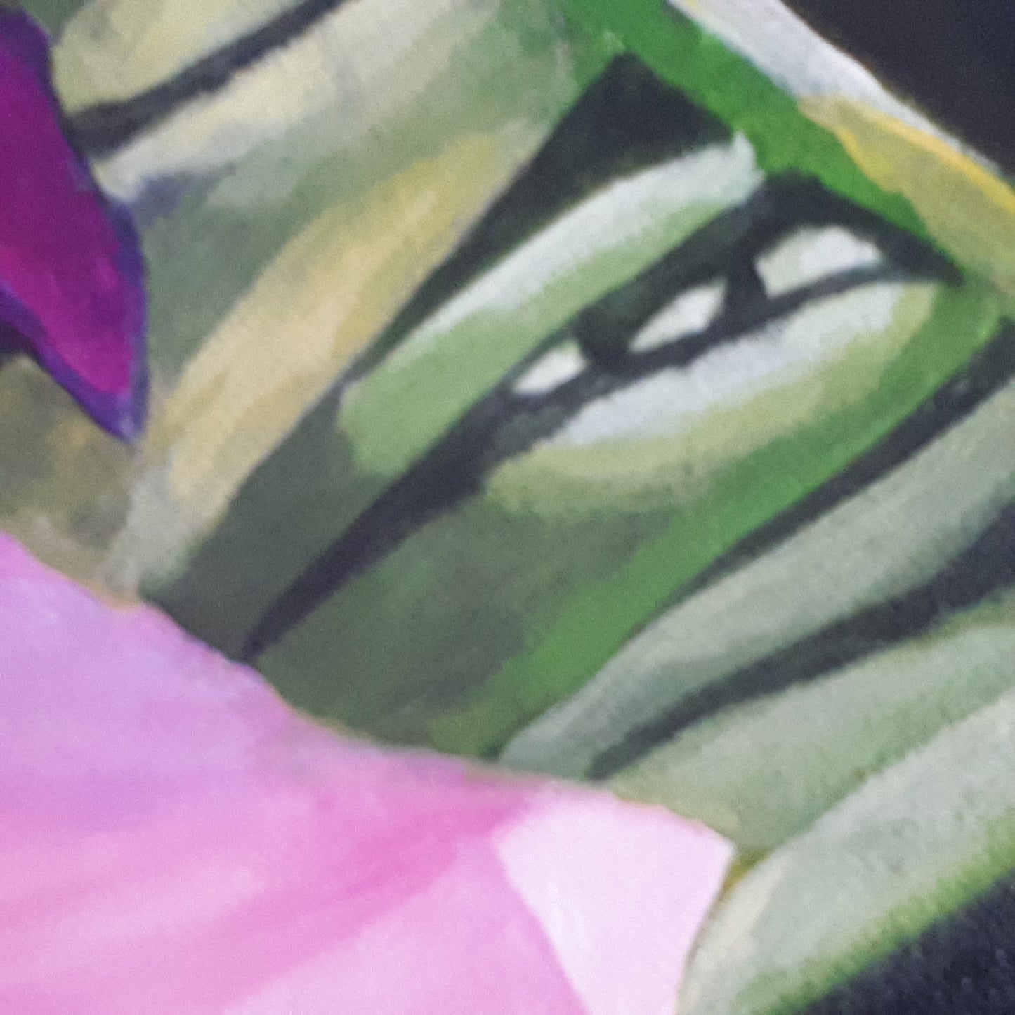 'Sueño de hibisco', 50x70cm