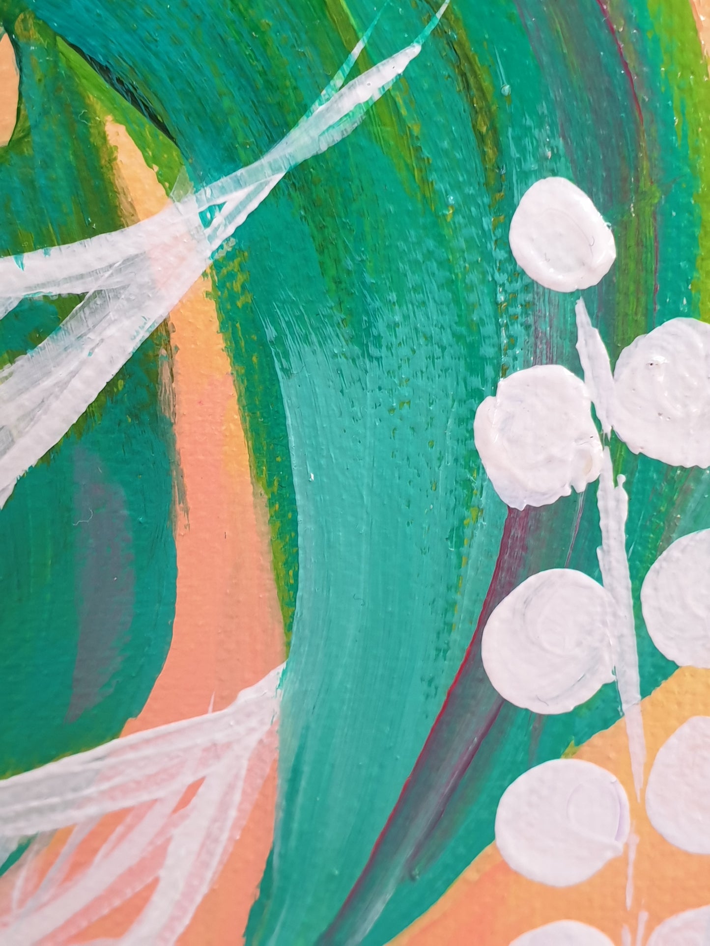 Pink jungle I, 60x40 cm