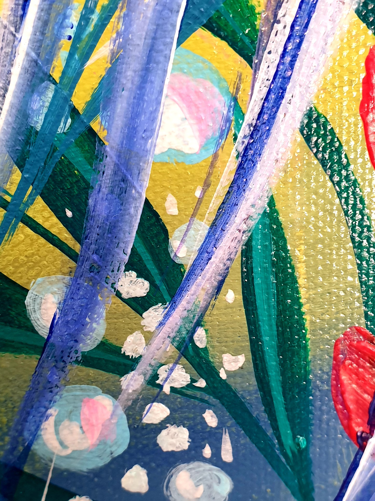 Pink jungle I, 60x40 cm