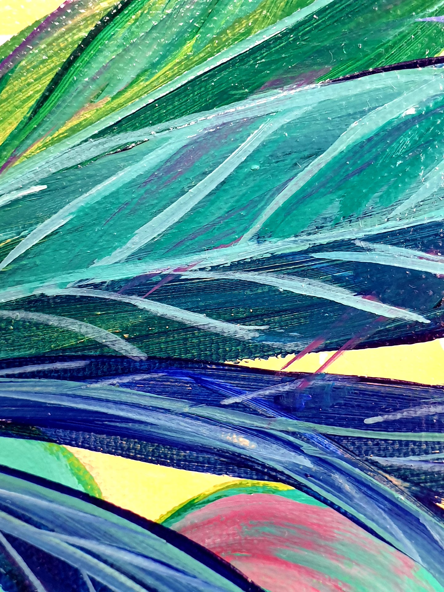 Pink jungle I, 60x40 cm