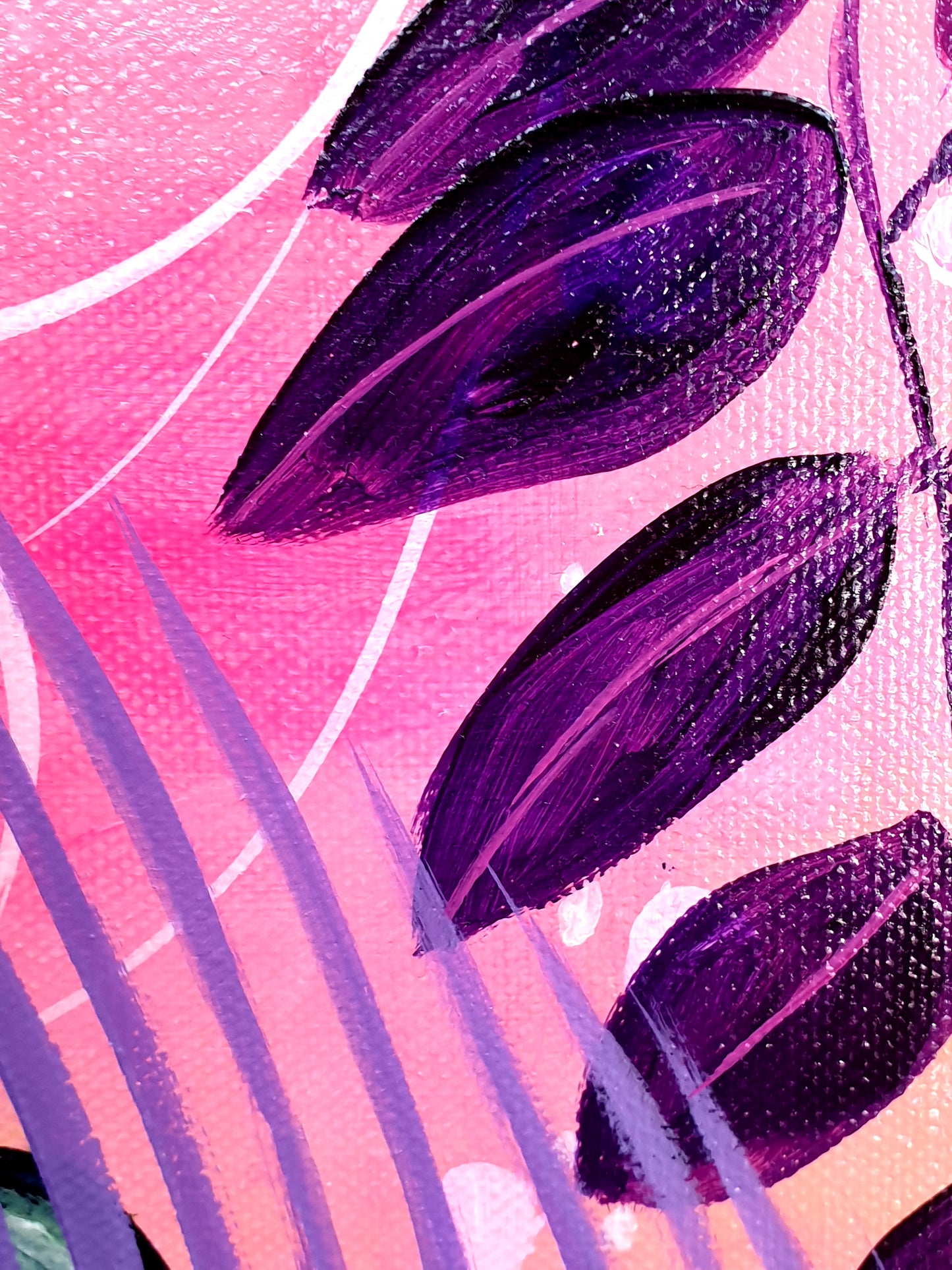 Pink jungle I, 60x40 cm