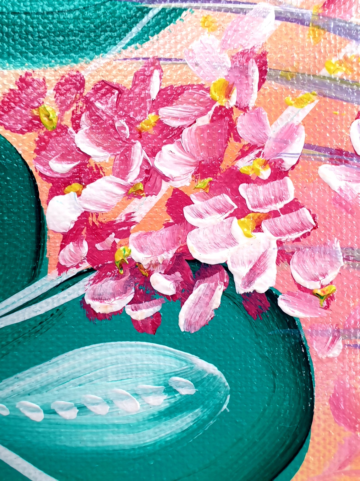 Pink jungle I, 60x40 cm