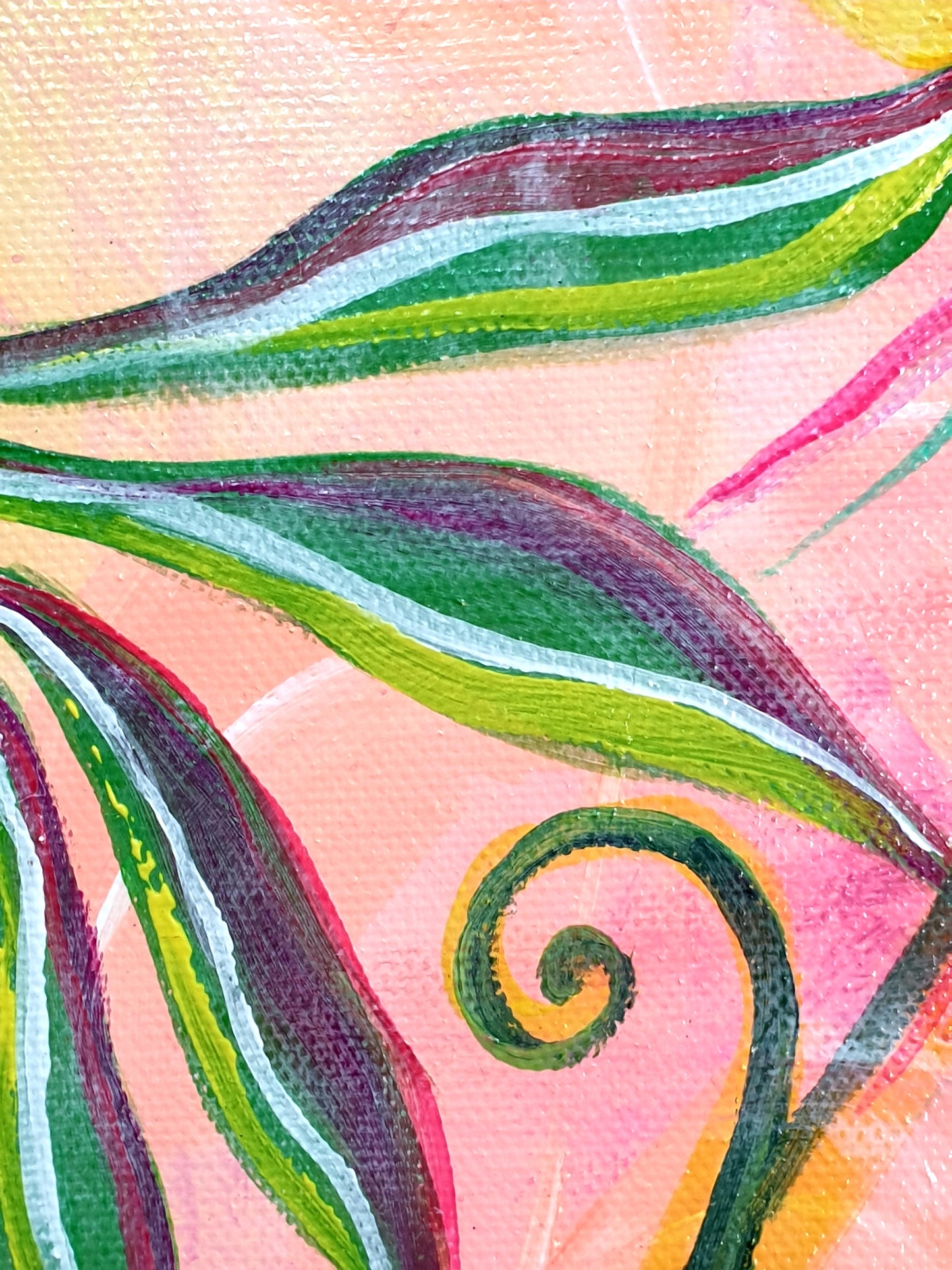 Pink jungle II , 60x40 cm