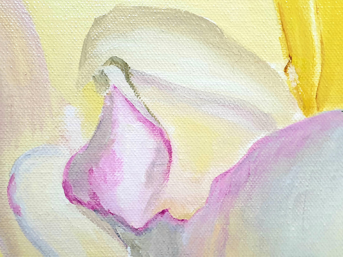 Yellow rose, 80x100cm