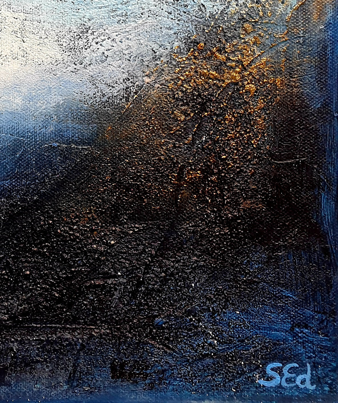Moors and valleys I-III, 40x40cm each