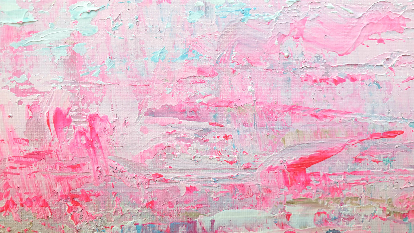 Longing for the sea, 80x80 cm