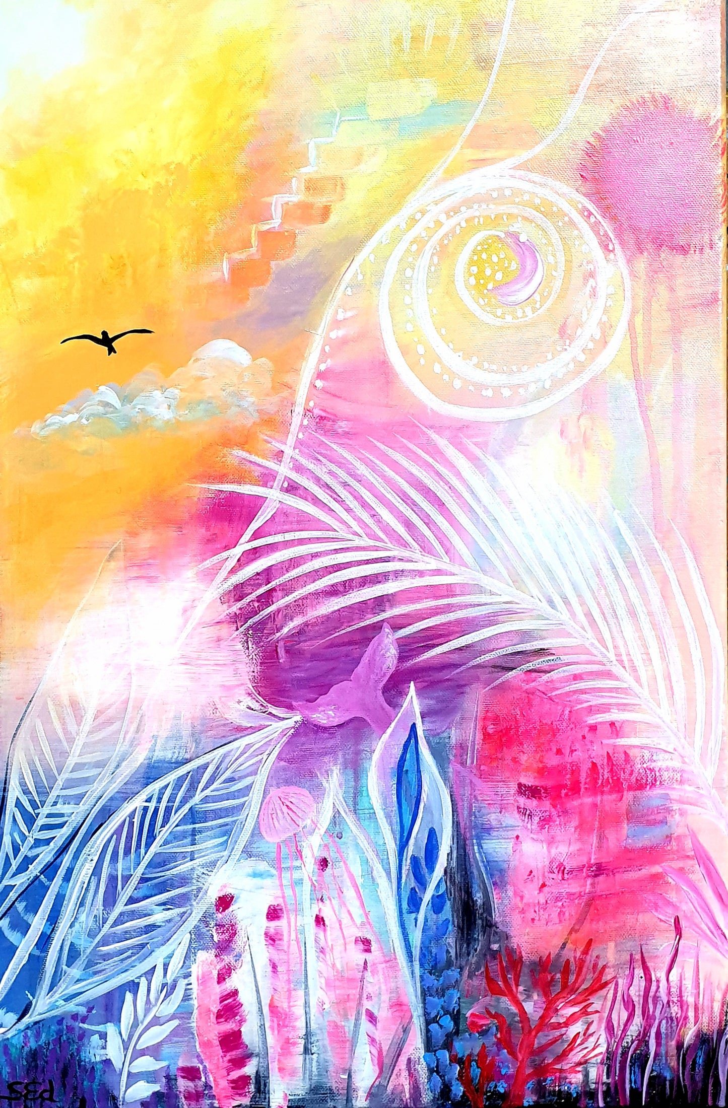 Eternal bliss, 60x40 cm
