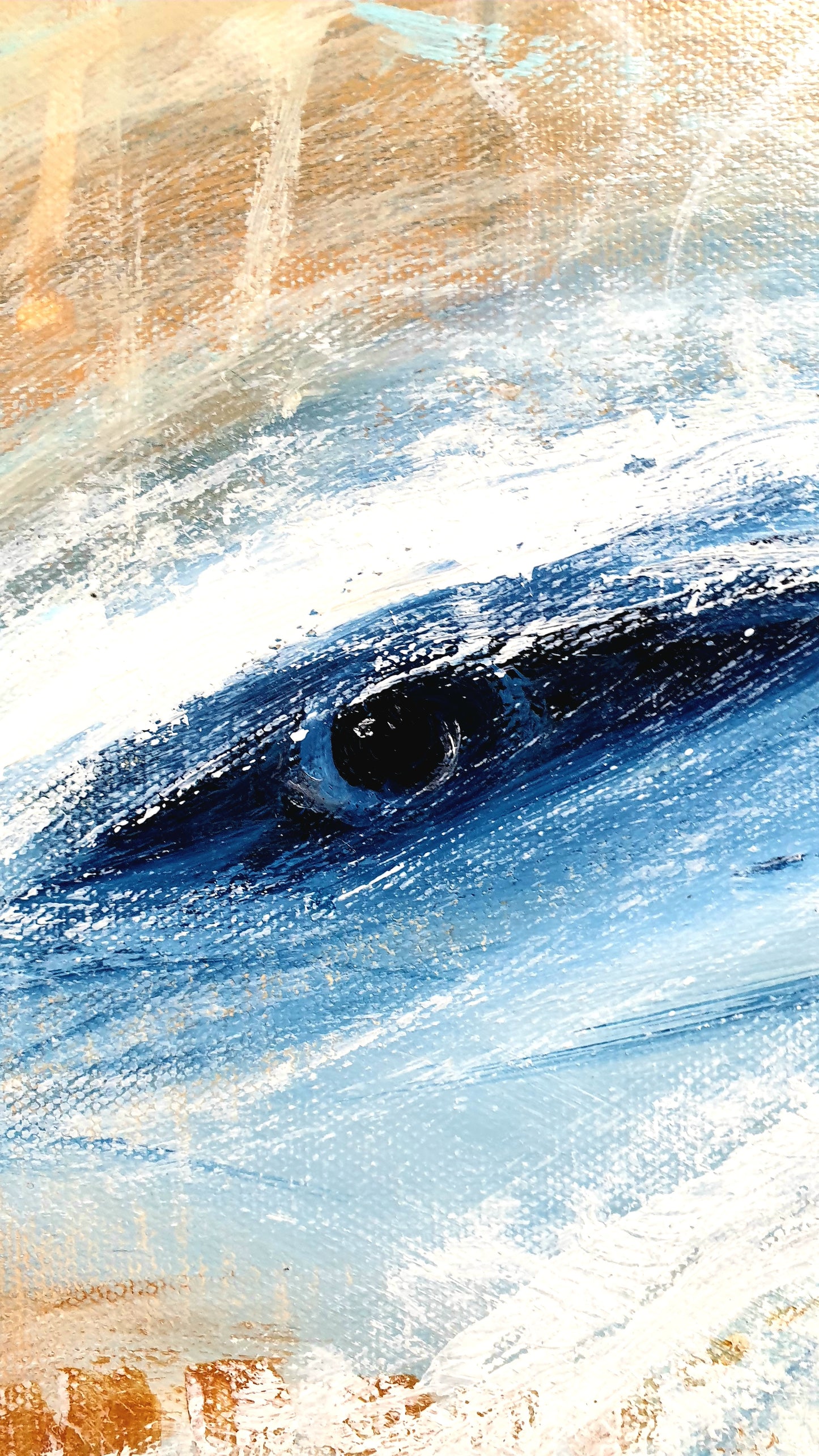 The sea is watching you, 60x80cm