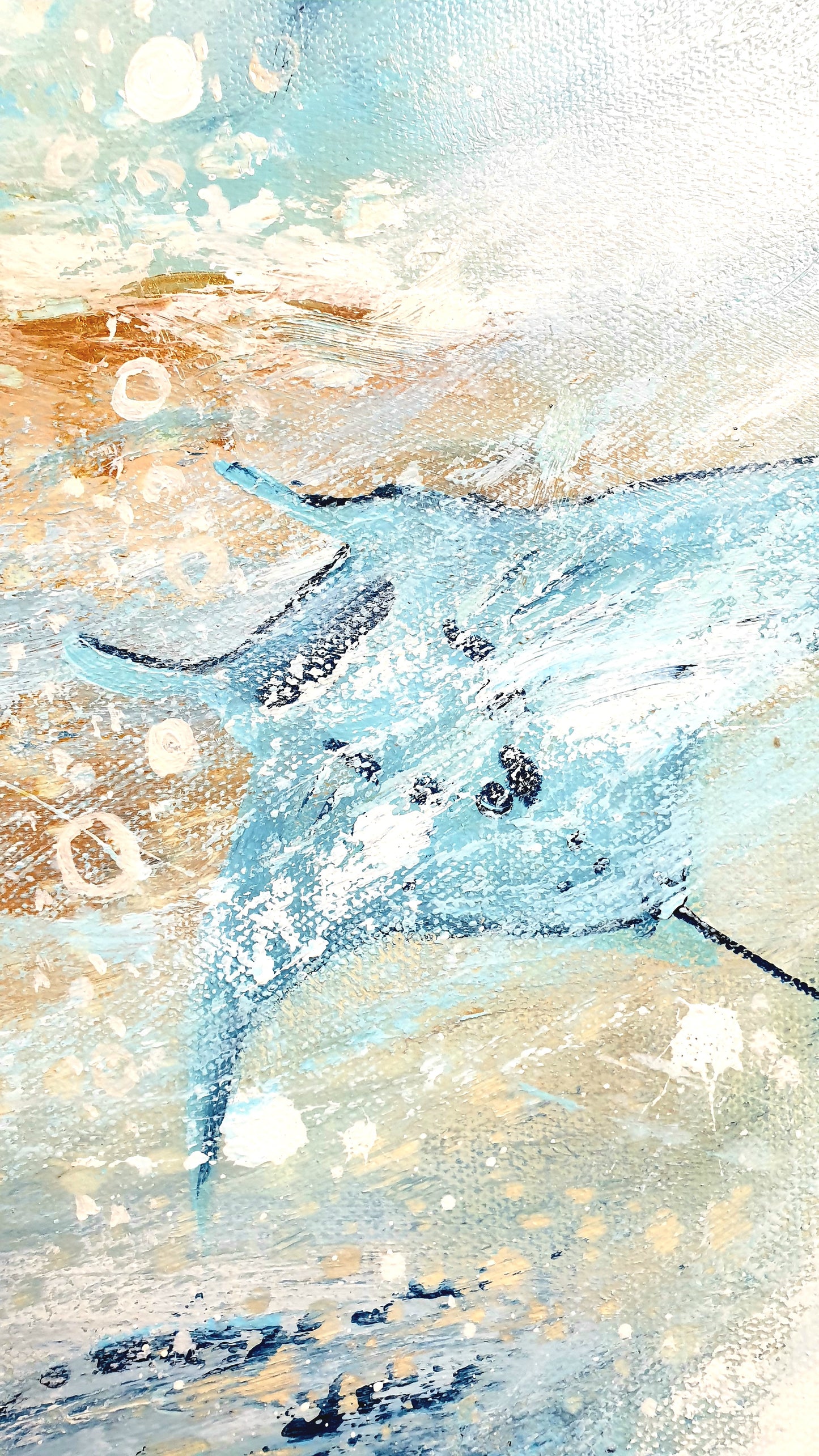 The sea is watching you, 60x80cm