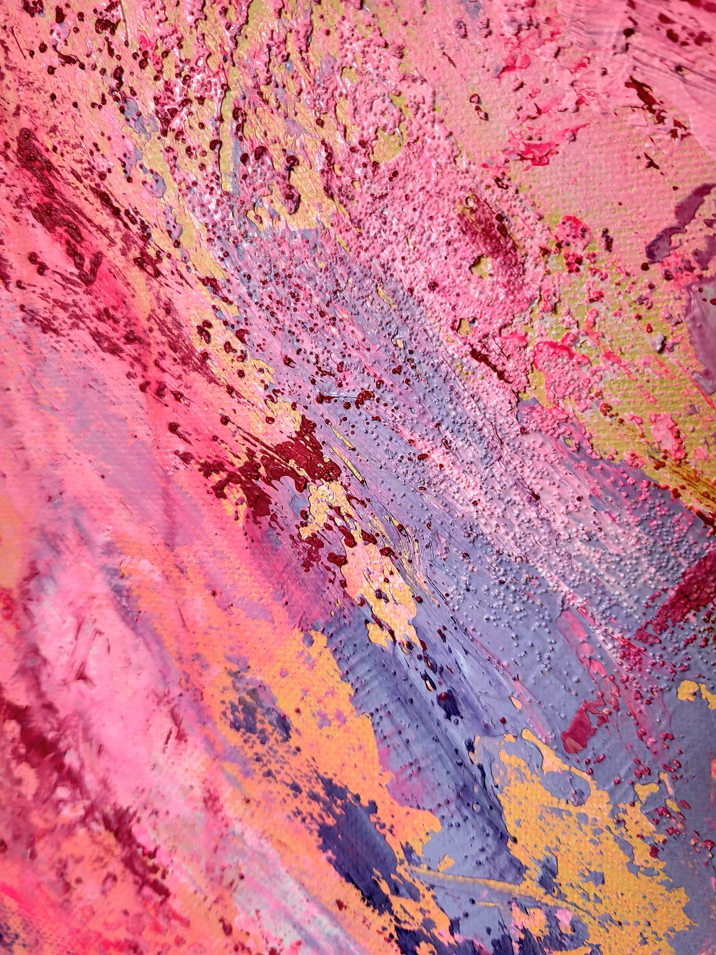 Golden coast, 90x90 cm