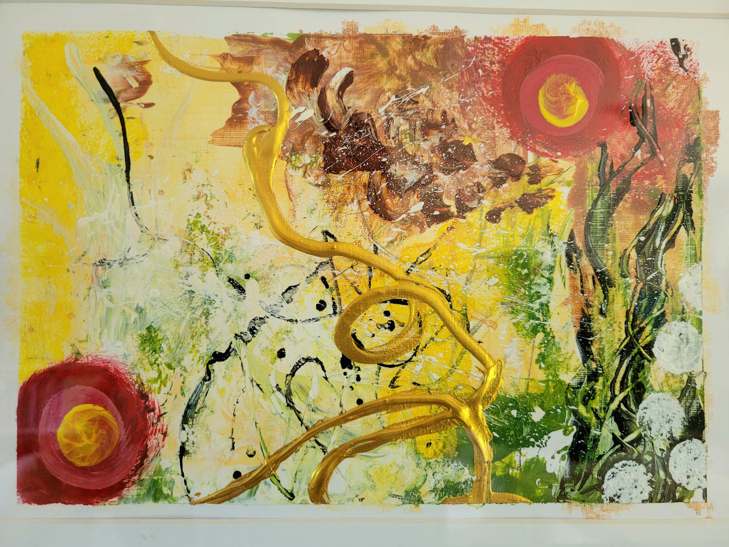 Golden summer I, 18x24 cm