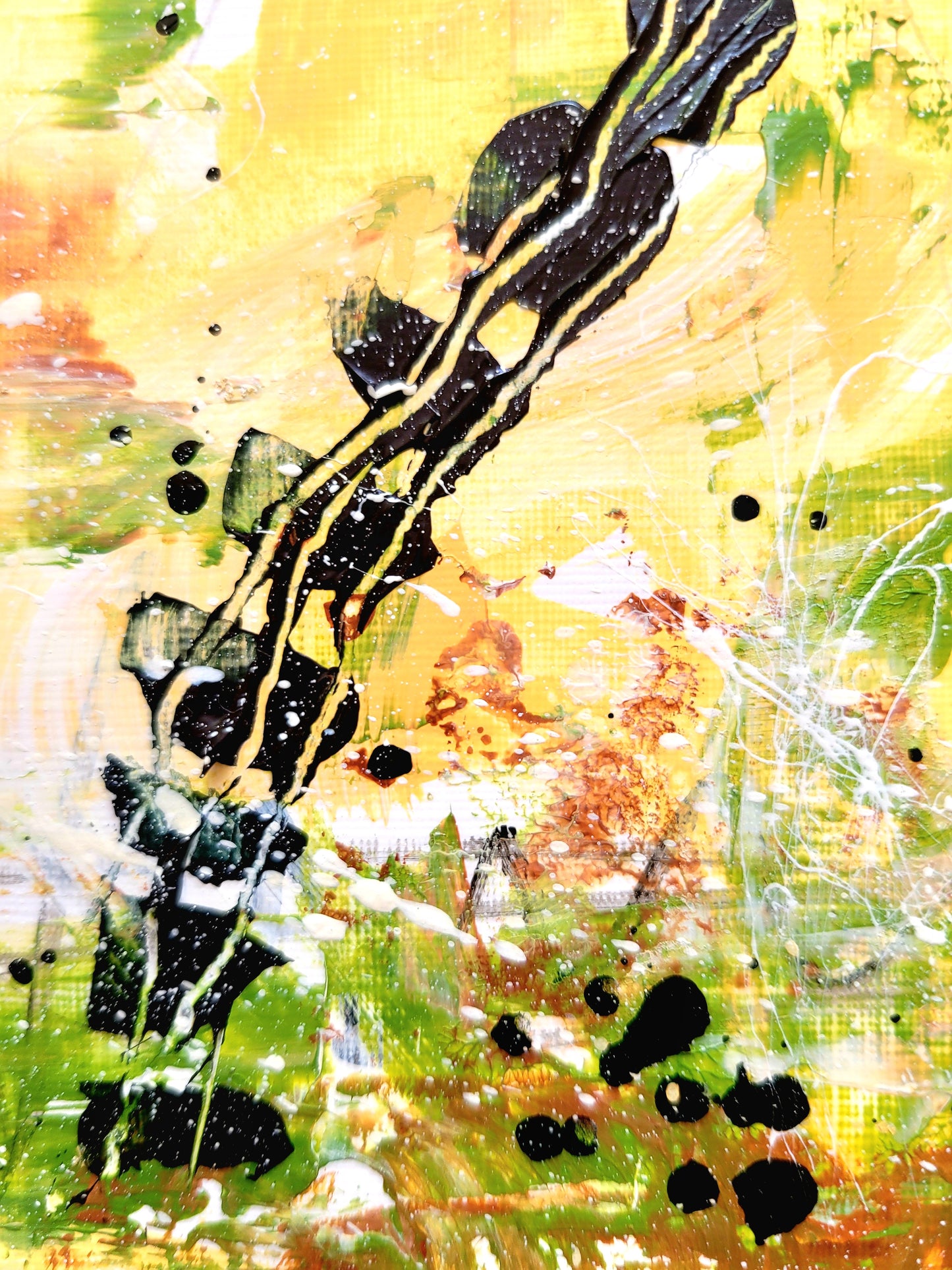 Golden summer III, 18x24 cm