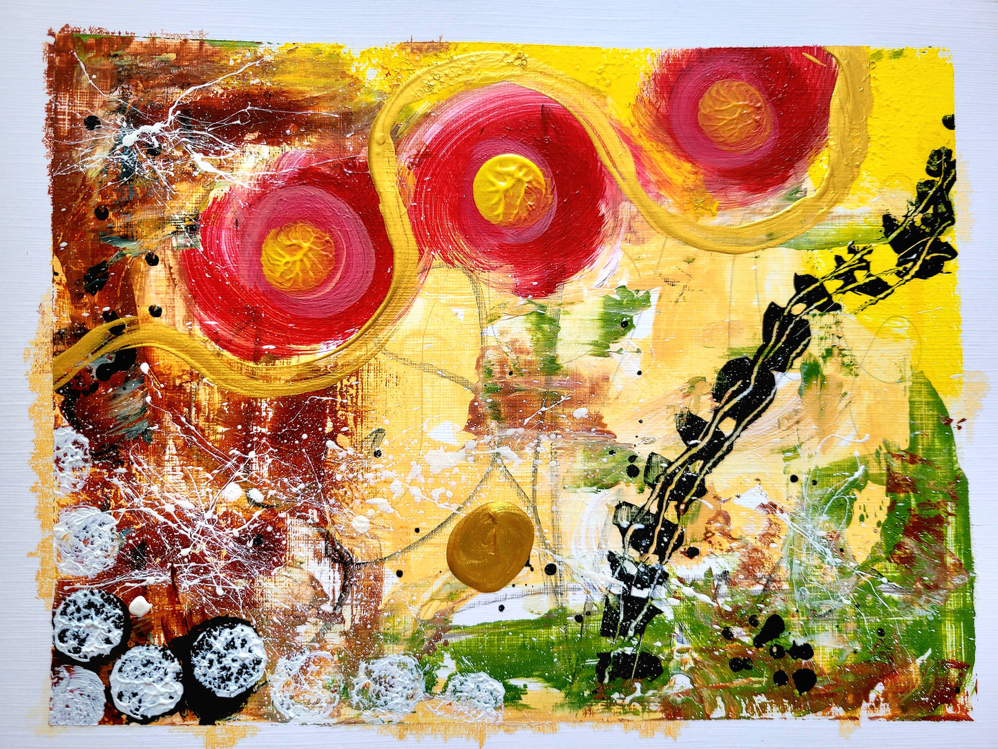 Golden summer III, 18x24 cm
