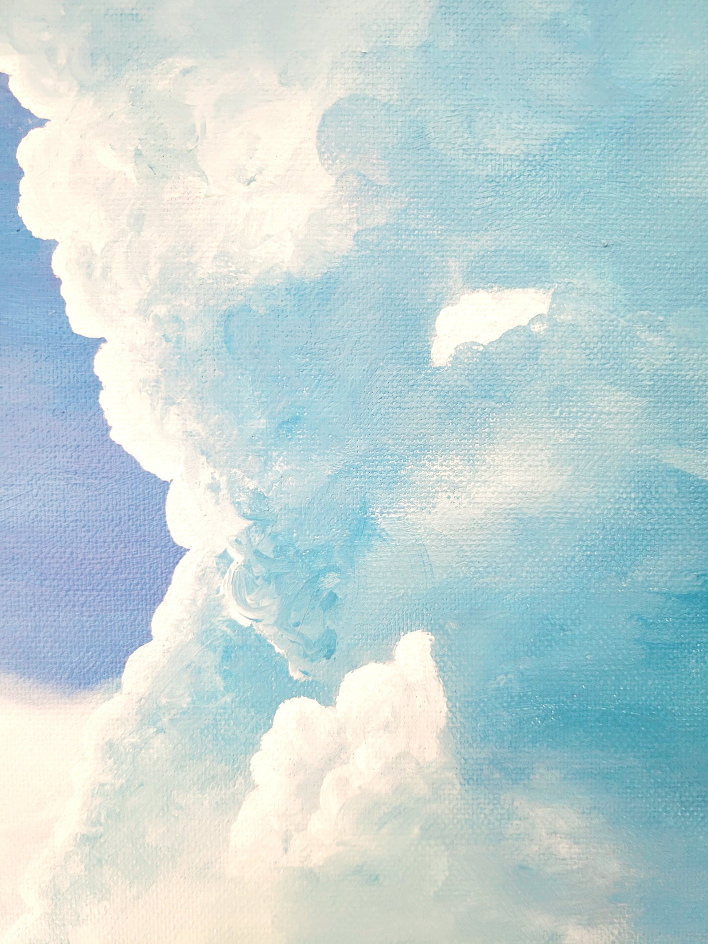 Before the storm, oil painting, 50x70 cm