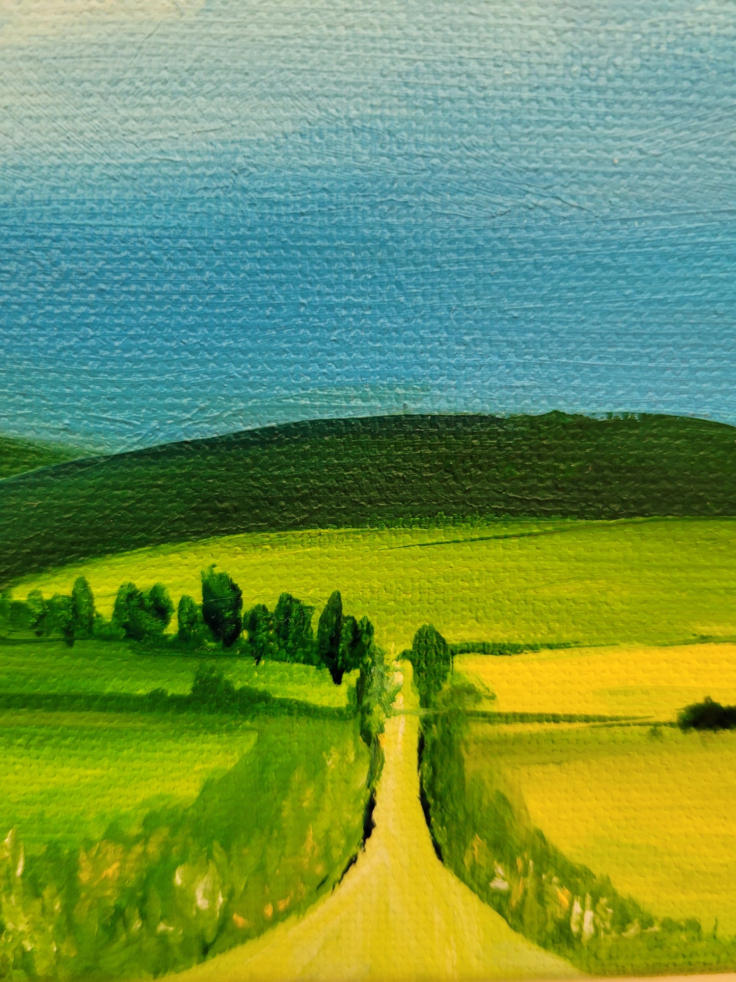 Before the storm, oil painting, 50x70 cm