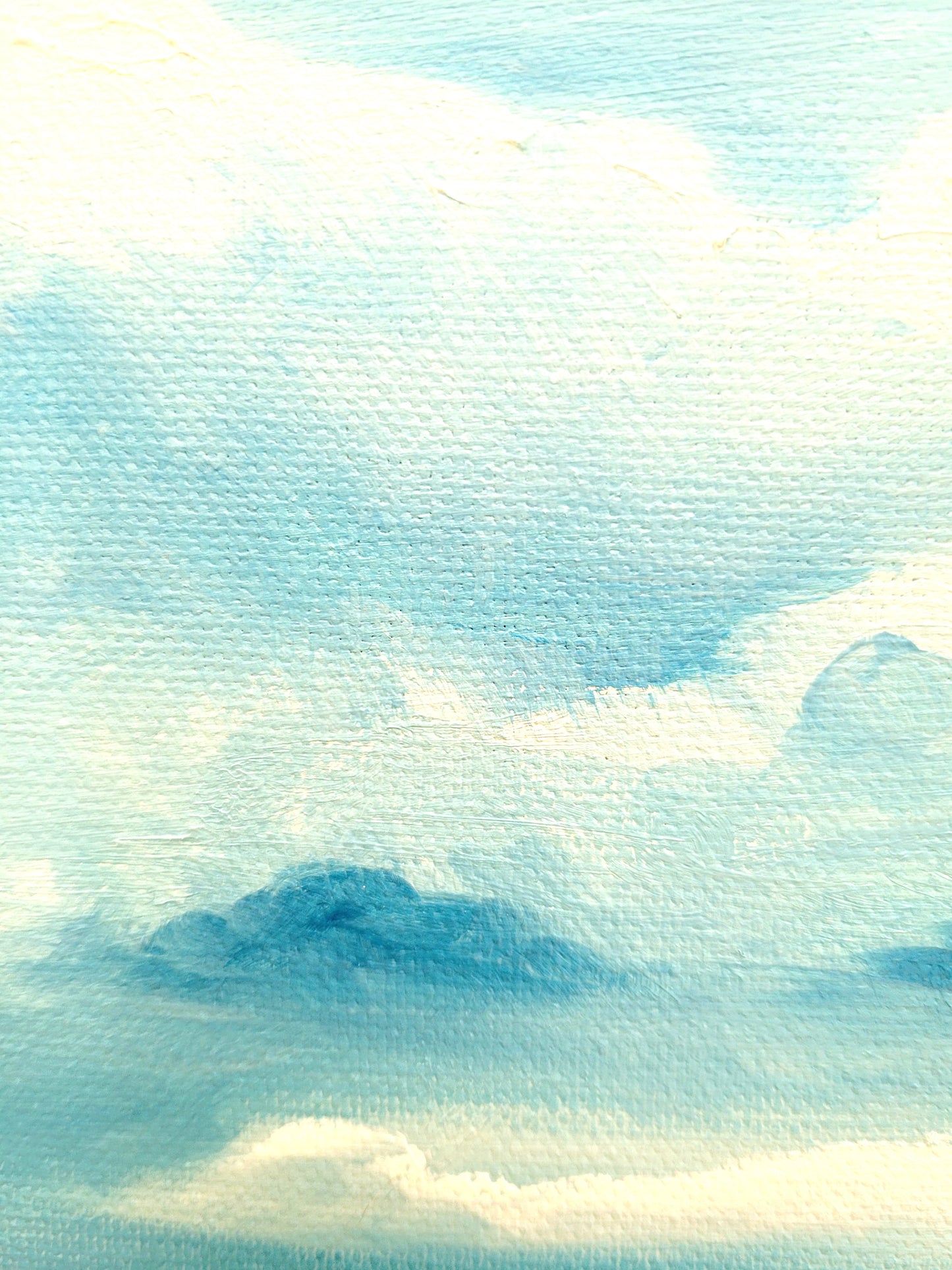 Before the storm, oil painting, 50x70 cm