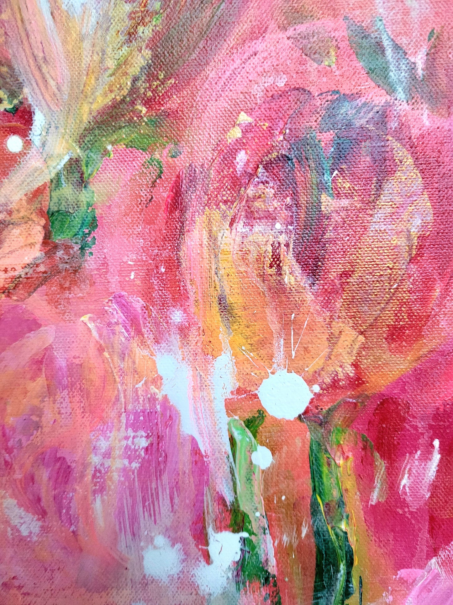Field of tulips, 80x100 cm
