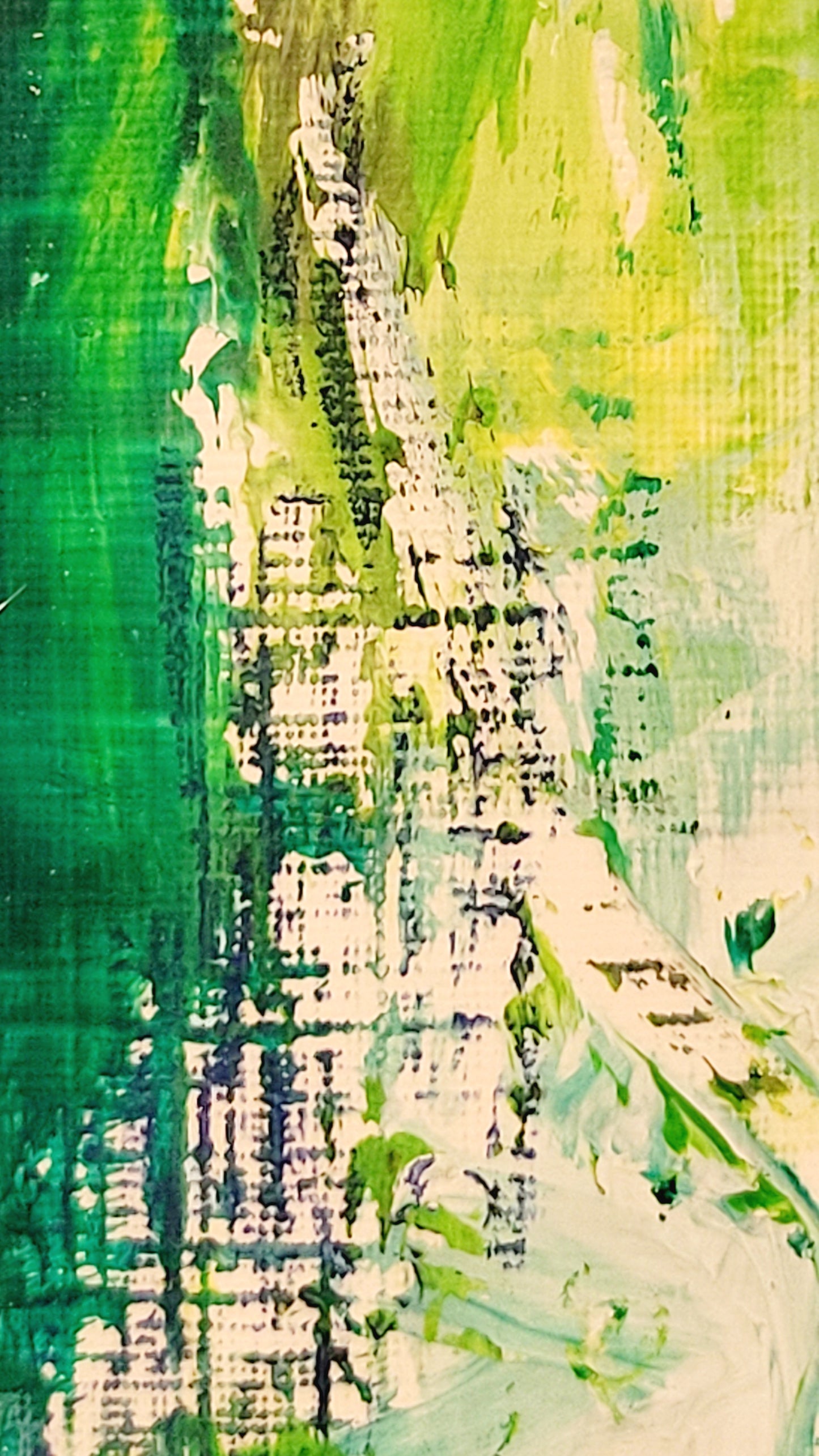 Green ecstasy I, 18x13 cm