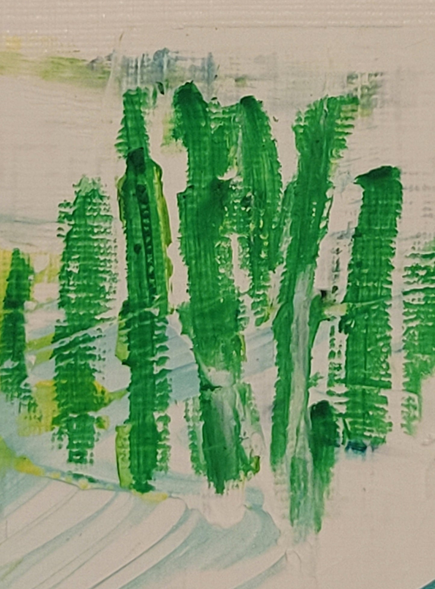 Green ecstasy I, 18x13 cm