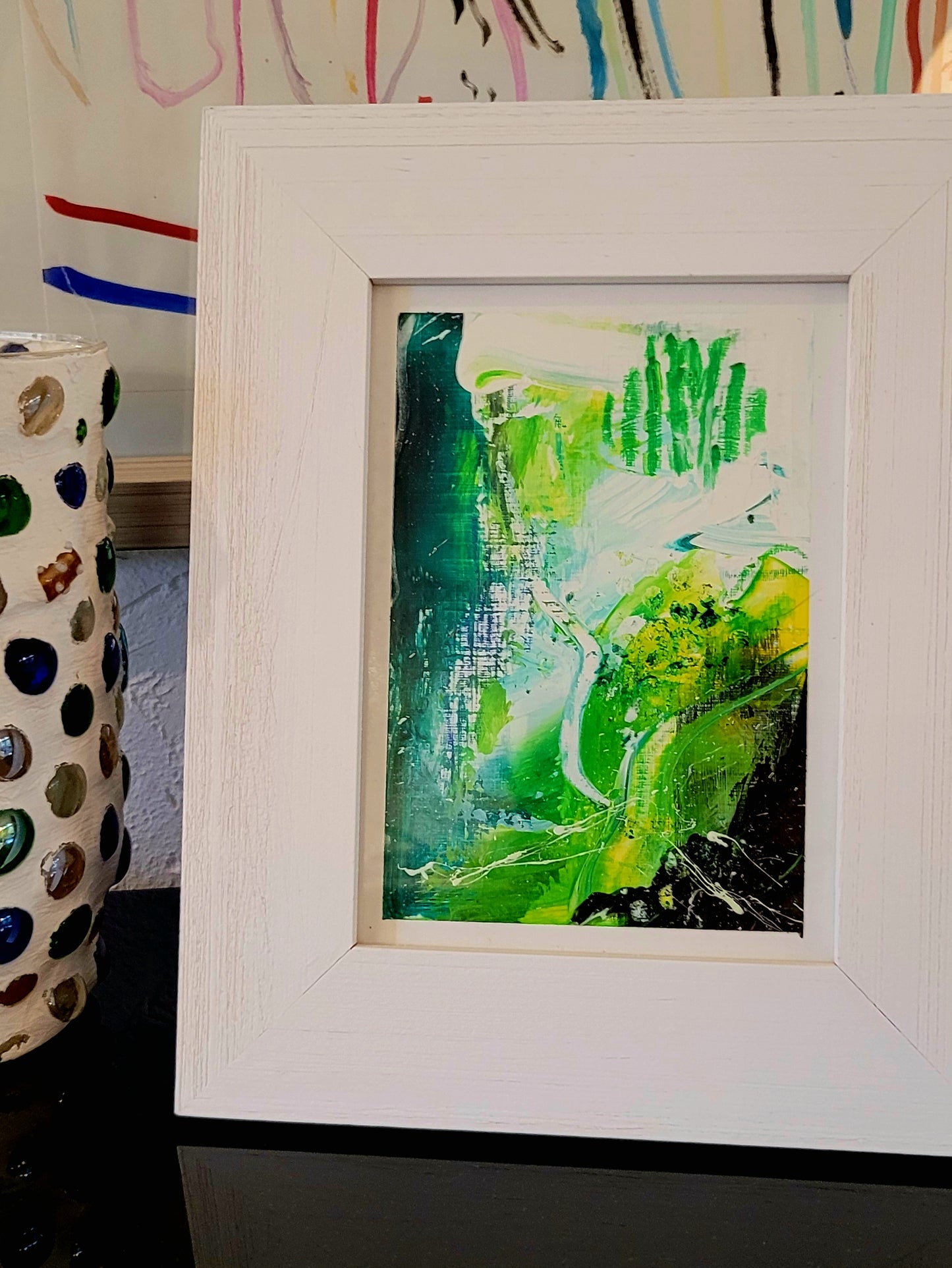 Green ecstasy I, 18x13 cm
