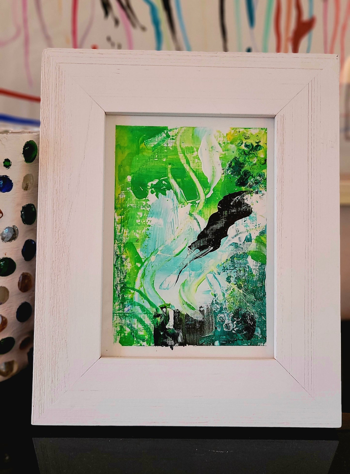 Green ecstasy V, 18x13 cm