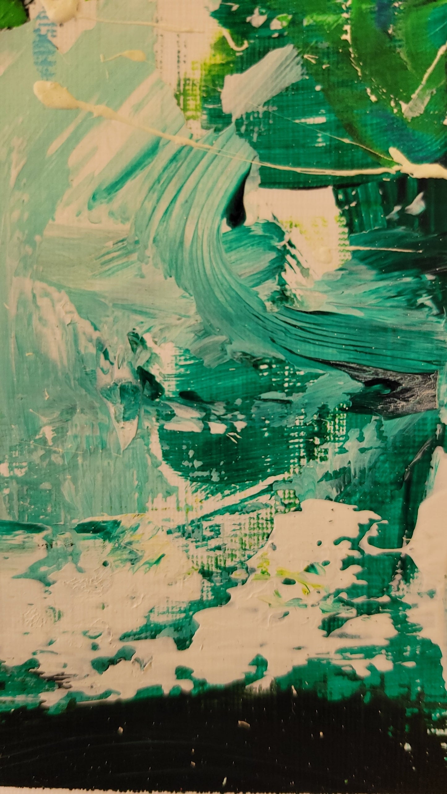 Green ecstasy II, 18x13 cm