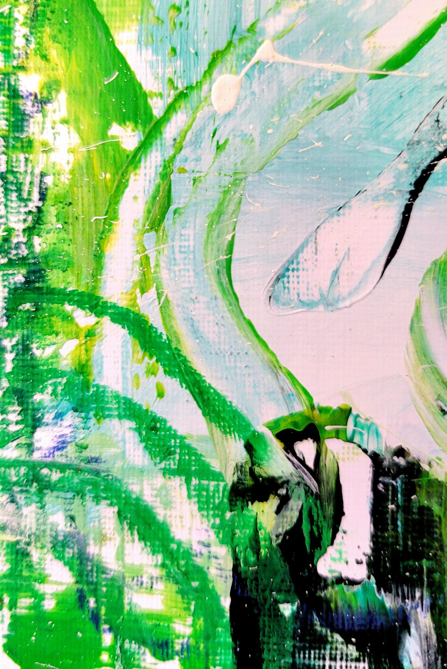 Green ecstasy V, 18x13 cm