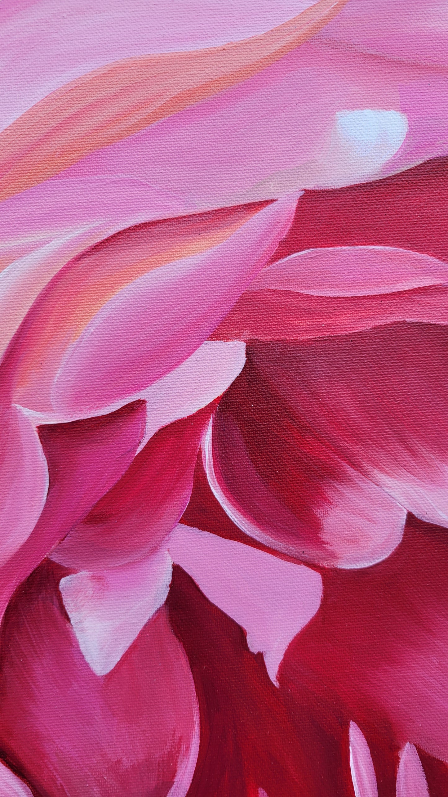 Abundancia de rosas trepadoras, 80x120 cm